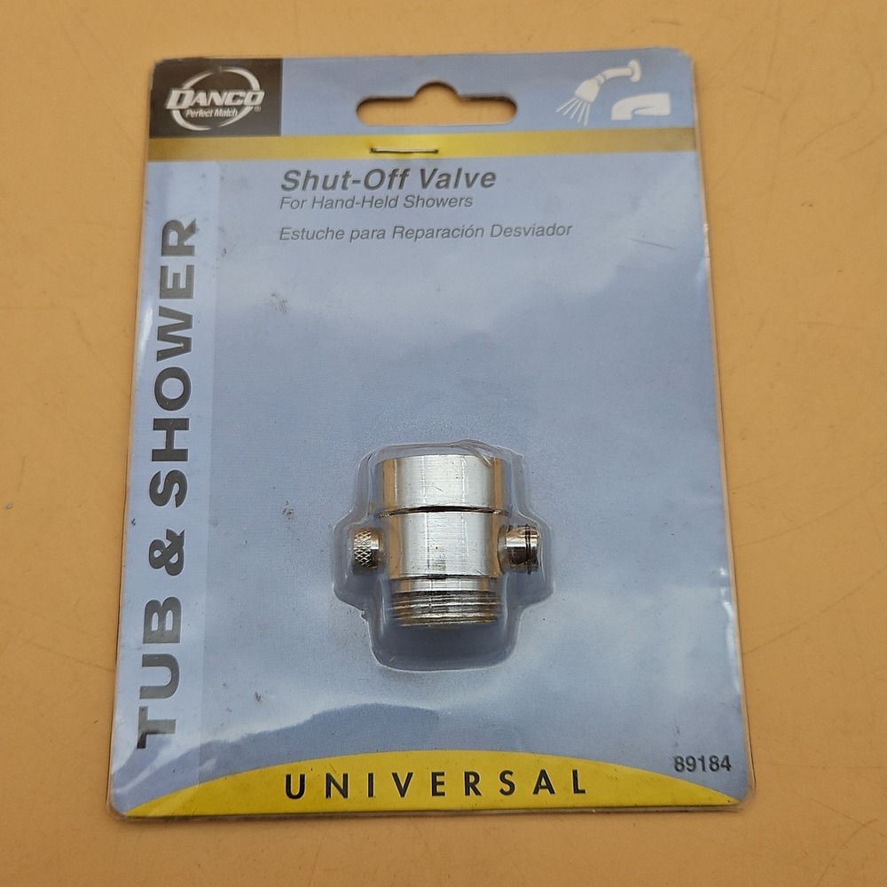 Danco 89184 Chrome Universal Shower Shut-off Valve